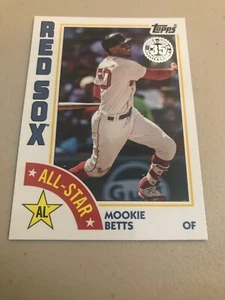 2019 Topps S2 #84AS-MB ⚾️ Mookie Betts ⚾️ Boston Red Sox ⚾️ 35th Anniversary AS - Picture 1 of 6
