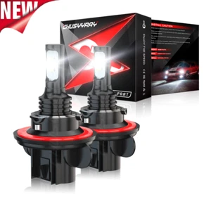 9008 H13 LED Headlight High/Low Beam Bulbs 6000K Super Bright White Upgrade Kit - Picture 1 of 10