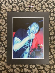 RARE ROCK MUSIC BAND TOUR ART PRINT , MOUNTED , NORMA JEAN , EUROPEAN TOUR - Picture 1 of 3