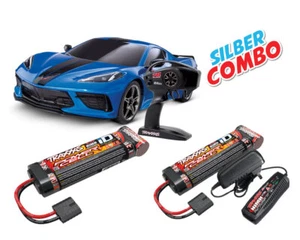Traxxas Corvette C8 4Tec 3.0 blau Silber Combo TRX93054-4-BLUE-SILBER-COMBO - Bild 1 von 4
