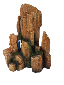 Rock Outcrop Aquarium Fish Tank Decoration Ornament, Fish Safe Polyresin Decor - Picture 1 of 7