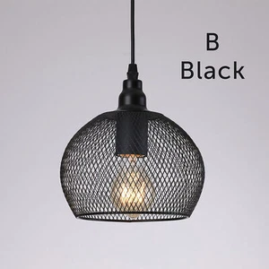 Luces de techo colgantes de malla de ajuste tonos colgante de sala de estar bombilla LED A+ - Imagen 1 de 14