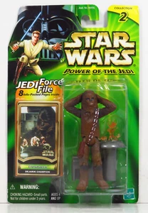 Hasbro Star Wars Power of the Jedi Force Akte Chewbacca Dejarik Champion Wookie - Bild 1 von 9