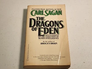 The Dragons Of Eden Carl Sagan 1980 Paperback Book Speculations On The Evolution - Picture 1 of 7