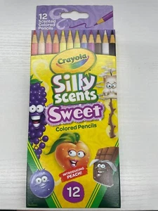 Crayola Silly Scents Scented Colored Pencils, 12ct - Picture 1 of 2
