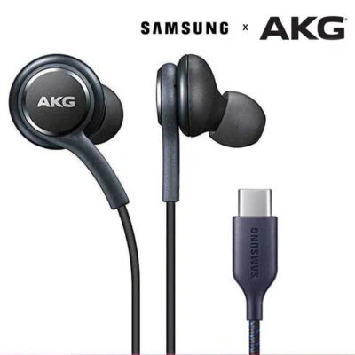 For Samsung Type-c Earphone USB Earbuds Wired In-ear Headphones Stereo Cable - Image 1 of 4