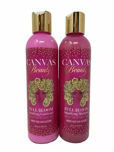 Canvas Beauty Full Bloom Amplifying Shampoo & Conditioner 8 Ounce NEW - Picture 1 of 7