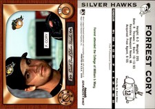 Forrest Cory 2006 Grandstand South Bend Silver Hawks #NNO Card *AutographDen*