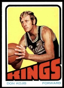 1972-73 Topps casi nuevo-súper bonito Don Kojis 22 Kansas City Kings #116 - Imagen 1 de 2