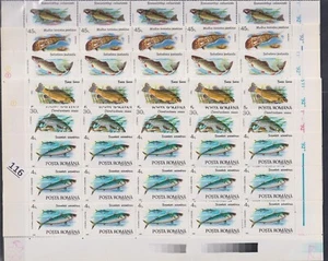 MJ 15X ROMANIA 1992 - MNH - FISH - Imagen 1 de 1