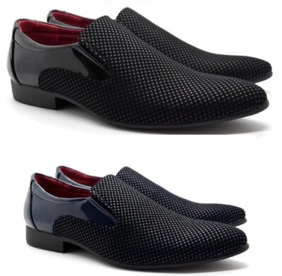Mens Slip On Formal Casual Loafers Smart Wedding Office Dress Work Italian Shoes - Image 1 of 3