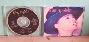 KIM APPLEBY - Don't Worry (3 Track CD Single 1990) FREE UK P&P - Foto 1 di 1