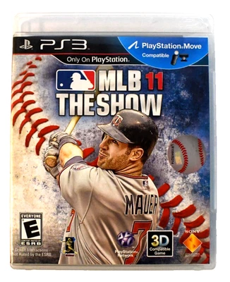 CIB PlayStation 3 PS3 MLB 11 The Show Baseball Video Game 2011 Tested - Image 1 of 4