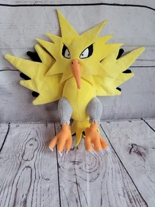 Legendary Zapdos Plush Doll Stuffed Animal Toy Pokemon 12 Inch - Picture 1 of 8