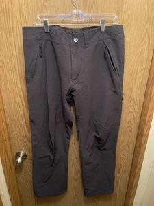 Kuhl Radikl Hiking Pants Mens 36x30 (36x28.5) GRAY Stretch Outdoors Gorp - Picture 1 of 11