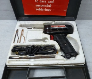 VTG Weller 8200N Soldering Gun Kit 100/ 140 Watts w/Case/Wrench/Extra Tips/Guide - Picture 1 of 5