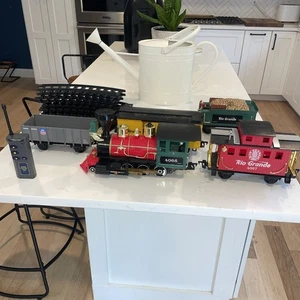 VINTAGE GRAND CANYON EXPRESS Rio-Grande TRAIN SET By EZTEC Remote Control EUC - Picture 1 of 16