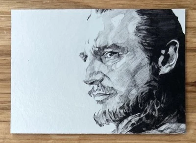 TOPPS STAR WARS GALAXY 4 SILVER FOIL CARD 11/15 Qui-Gon Jin  - Mint Card! - Image 1 of 3