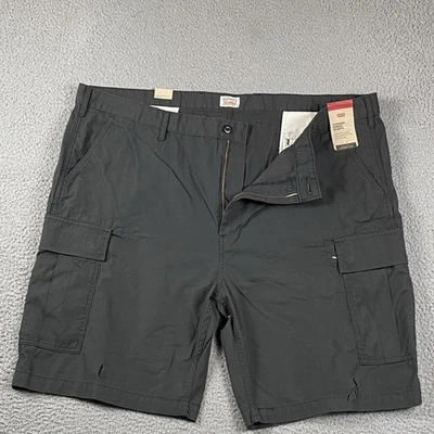 Levi's Carrier Cargo Men's Bottoms 100% Cotton Gray Graphite Shorts Size 48 NWT - Image 1 of 4
