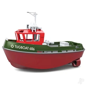 Heng Long 1/72 Scale Green Mini RTR Tugboat - Picture 1 of 1