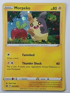 Morpeko SWSH031 Holo SWSH: Sword & Shield Promo LP English Pokemon - Picture 1 of 2