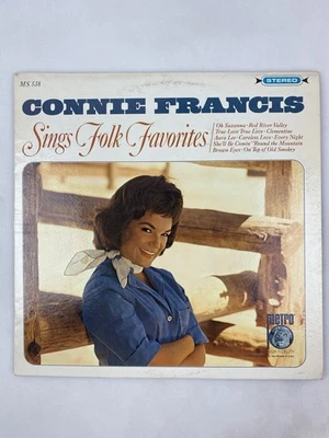 Connie Francis -  Sings Folk Favourites. USA MGM vinyl album 33rpm. - Image 1 of 4