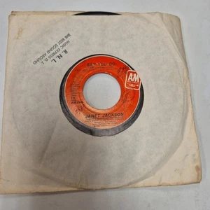 JANET JACKSON- SAY YOU DO 7" 45 RPM RECORD LIKE NEW OOP - Picture 1 of 2