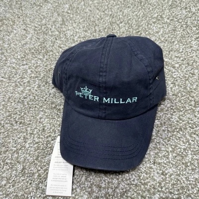 Sombrero de golf Peter Millar adulto talla única bordado corona azul Foto 1 de 4