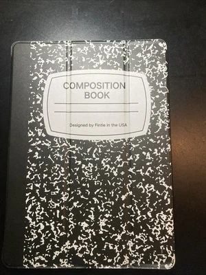Fintie Case for iPad Pro 12.9 (2nd Gen) 2017 / composition book black  - Image 1 of 4