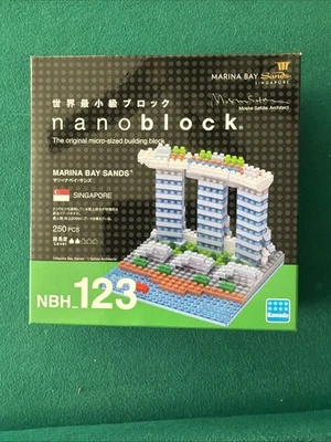 Nanoblock Marina Bay Sands Micro-Sized Building Blocks, 250 PCS NBH 123 NEW - Image 1 of 4