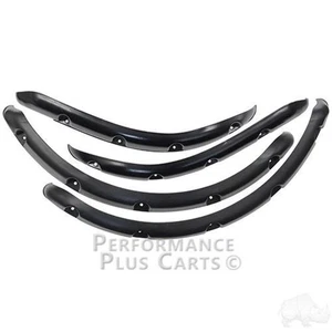 EZGO TXT Golf Cart Fender Flares Set of 4 with Hardware, ( 2014- up) - Picture 1 of 2