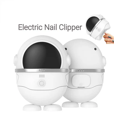 Electric Automatic Nail Clipper Robot Smart Trimmer Cutter Scissors Anti-Splash - Image 1 of 4