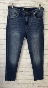 Kut From The Kloth Size 8 Diana High Rise Cigarette Leg Blue Jeans Stretch - Picture 1 of 9