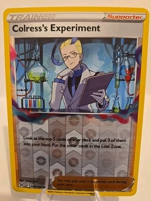 Colress's Experiment 155/196 POKÉMON Swsh11: Lost Origin Reverse Holo - Image 1 of 2