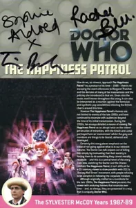 Doctor Who: The Happiness Patrol DVD Insert Signed by SOPHIE ALDRED plus 2 - Picture 1 of 1