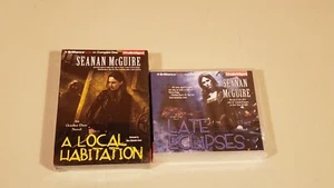 LATE ECLIPSES & A LOCAL HABITATION by SEANAN MCGUIRE - AUDIO BOOK +TS+ - Picture 1 of 1