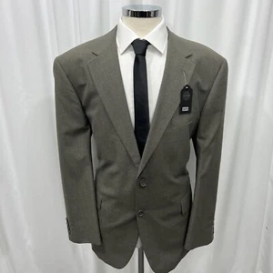 M&S Tailoring Beige Regular Fit Maschinenwaschbar 2 Teiler Anzug C44M W40 L29 - Bild 1 von 17