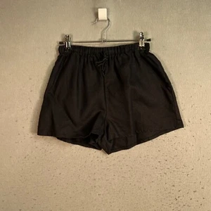 Reformation Shorts schwarz Leinen Kordelzug elastischer Bund XS - Bild 1 von 10