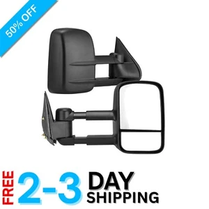 Telescoping Towing Mirrors for 88-98 Chevy GMC Pickup - Perfect Visibility Pair - Bild 1 von 8