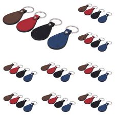 Key Fob Kit with Key Rings for DIY Laser Engraving Supplies Gifts 4 Colors Q7J1