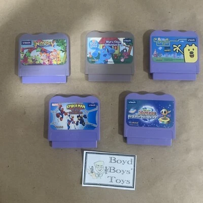  VTech Smile Lot Of 5 - Spider-Man, Blues Clues - Image 1 of 4