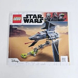 LEGO INSTRUCCIONES SOLO EL LOTE MALO 75314 Manual libro del set - Imagen 1 de 2