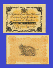Straits Settlements  25 CENTS 1919  - Copy