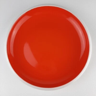 Rachael Ray Rise Orange Salad Plate 8.75” Heavy Discontinued - Image 1 of 4