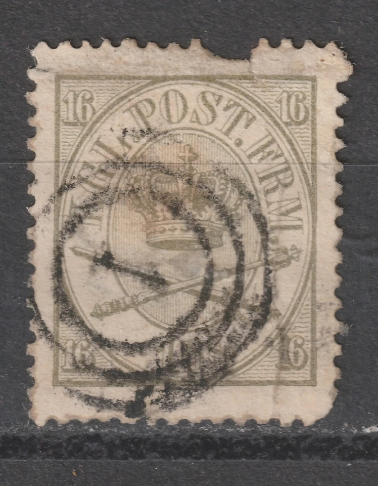 Dinamarca Lote 4: (#15VG/F Usado) 2023 Scott Catálogo Valor $175.00 Foto 1 de 1