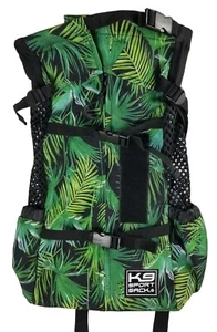 K9 Sport Sack Dog Carrier Adjustable Travel Backpack Size Medium Leaf Pattern - Picture 1 of 14