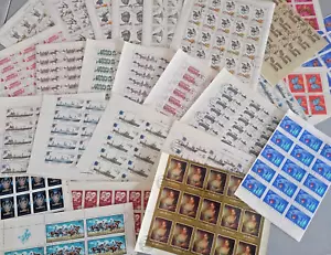 1000 Francobolli mondo più 500 ordinari nv, us, con quartine, blocchi e 10 buste - Afbeelding 1 van 21