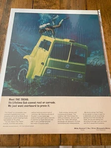 Vintage 1967 Diamond T Trucks Truck Underwater ad - Picture 1 of 1