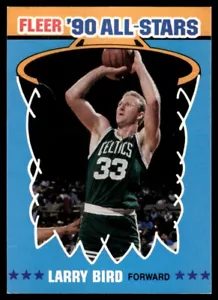 1989-90 Fleer All Stars Larry Bird Boston Celtics #2 - Picture 1 of 2