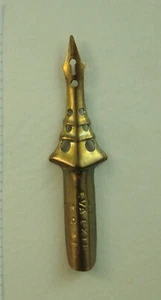 plume TOUR EIFFEL /EVA EXTRA   / E C & F   / NIB PENNINI PLUMA FEDER/   - Picture 1 of 1